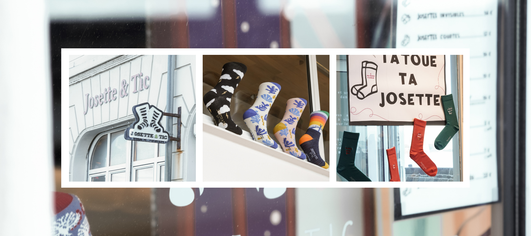 Josette&Tic_02 Boutique de chaussettes Josette et Tic à Saint-Malo